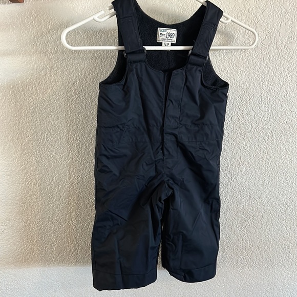 Black snow bibs - Picture 3 of 4